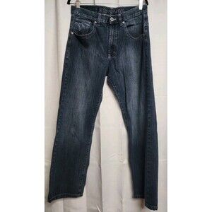 Vintage Koman Jeans Men's 32X31.5  Loose Fit Baggy Y2K Embroidered Denim
